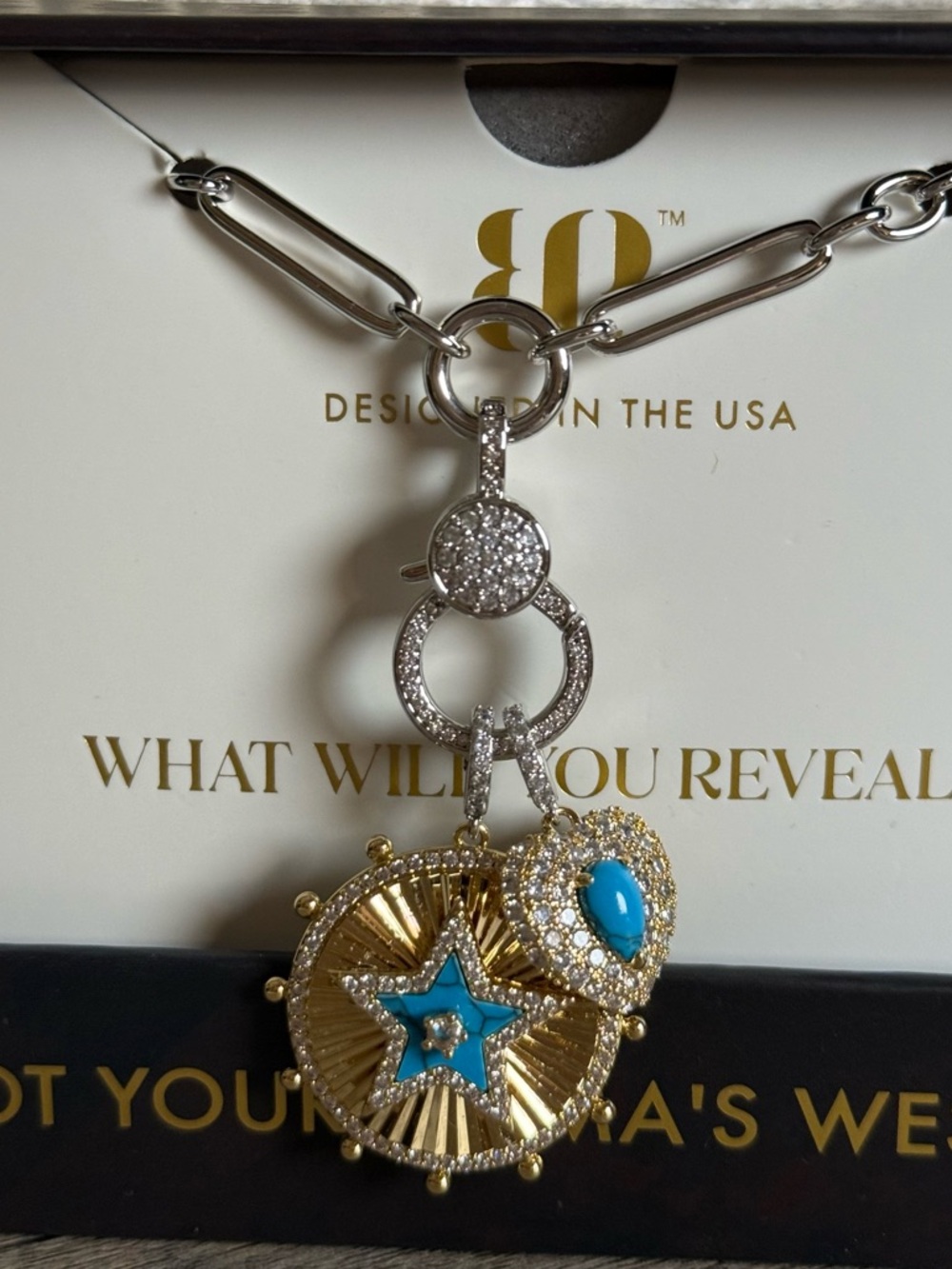 Bomb Party Outlaw Necklace “Don’t Touch The Assets” Brand New!